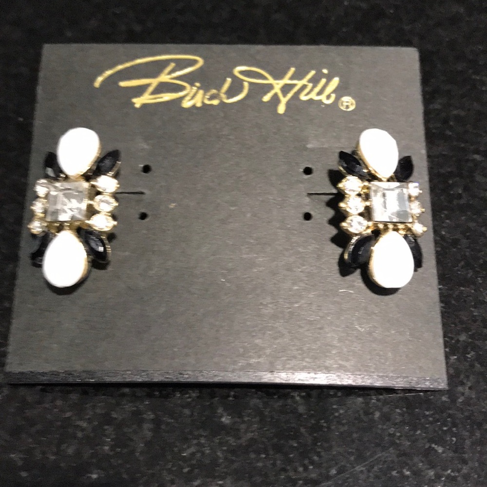 Loads of Sparkle from these Pierced Earrings.